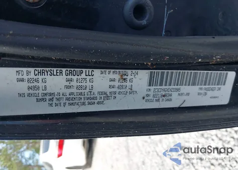 2014 Dodge Challenger Sxt z USA, uszkodzony, nr VIN 2C3CDYAGXEH233905